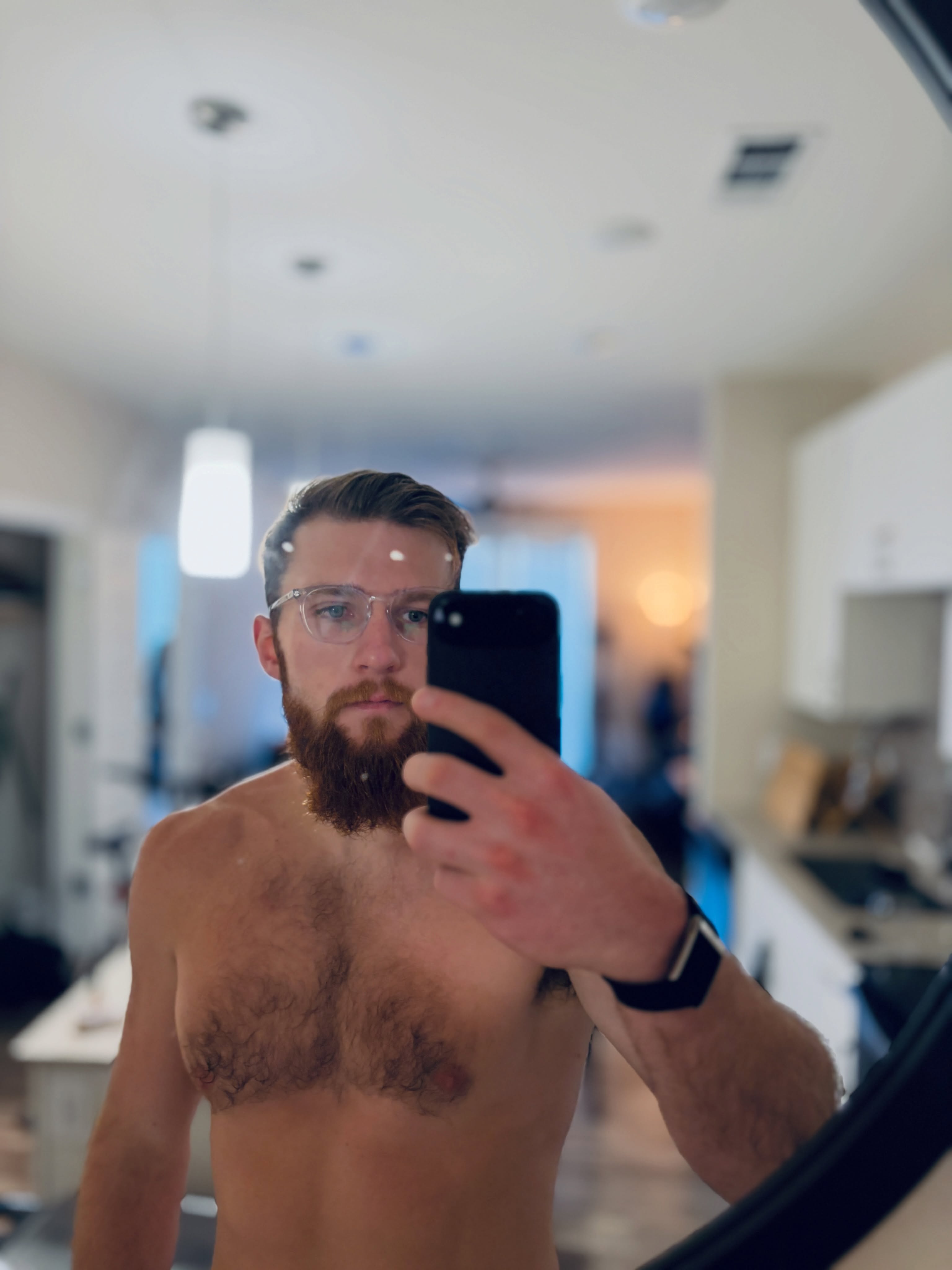 Instagram carousel from @bradymwilson: new glasses.