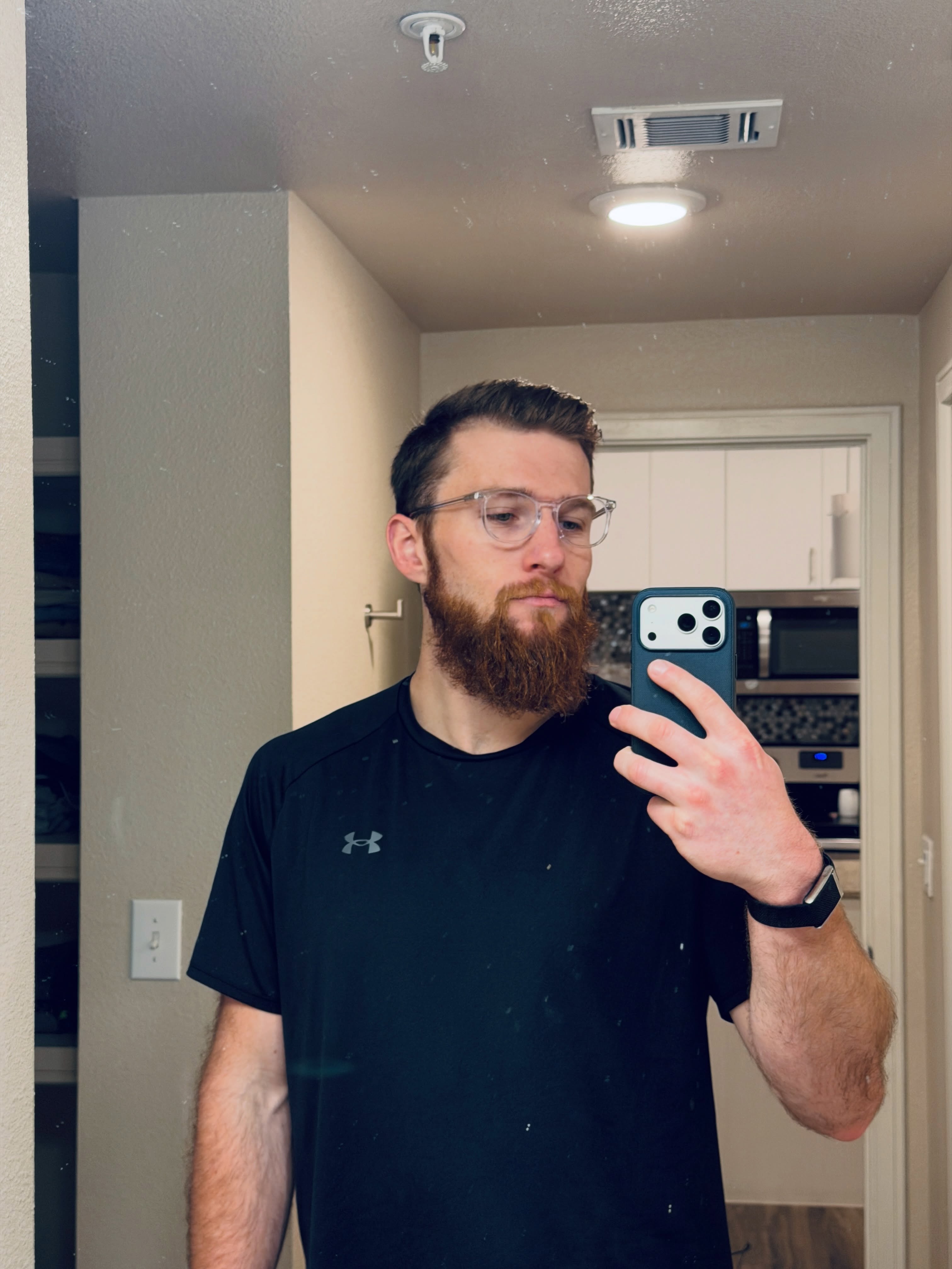 Instagram carousel from @bradymwilson: new glasses.