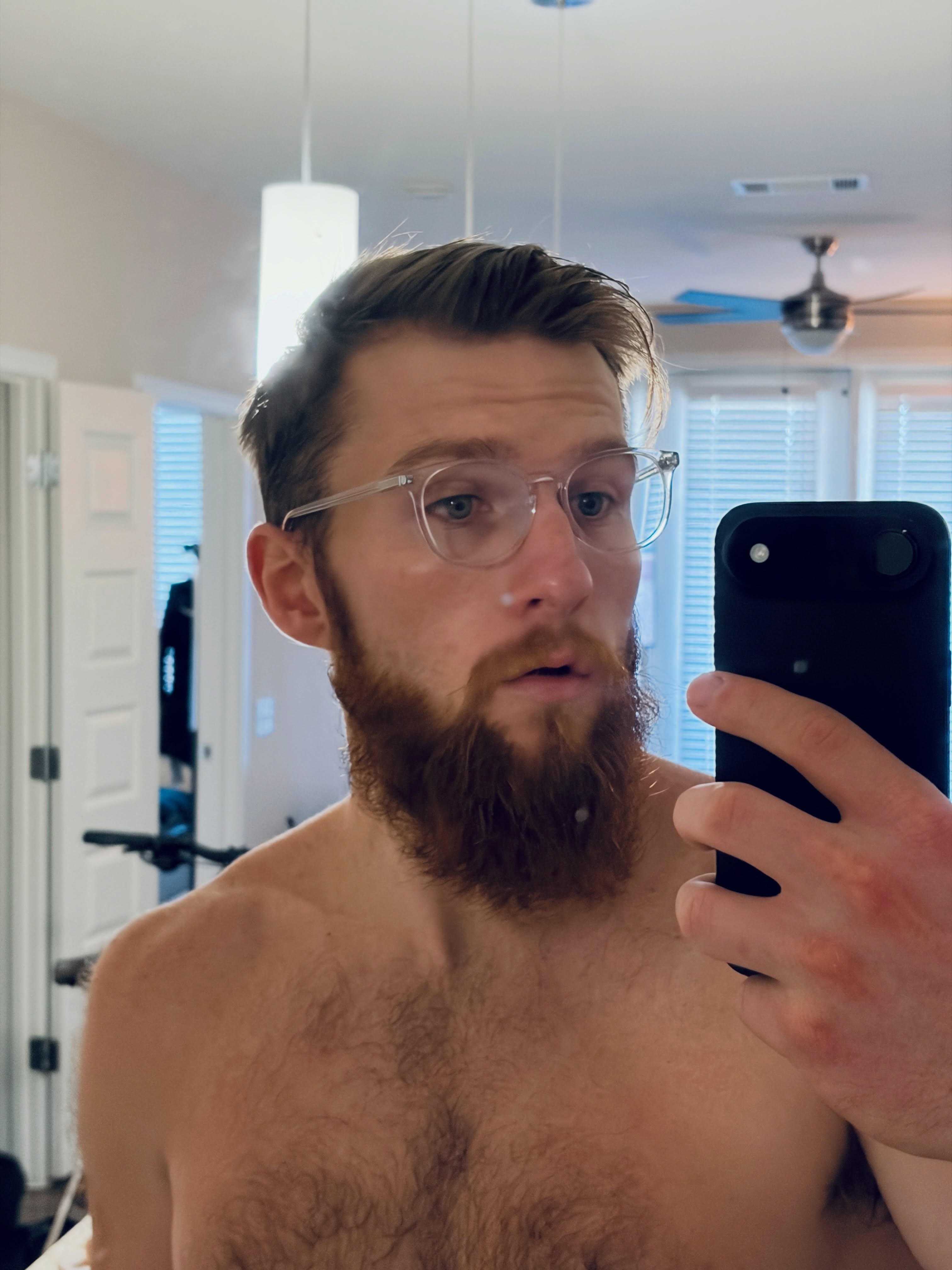 Instagram carousel from @bradymwilson: new glasses.