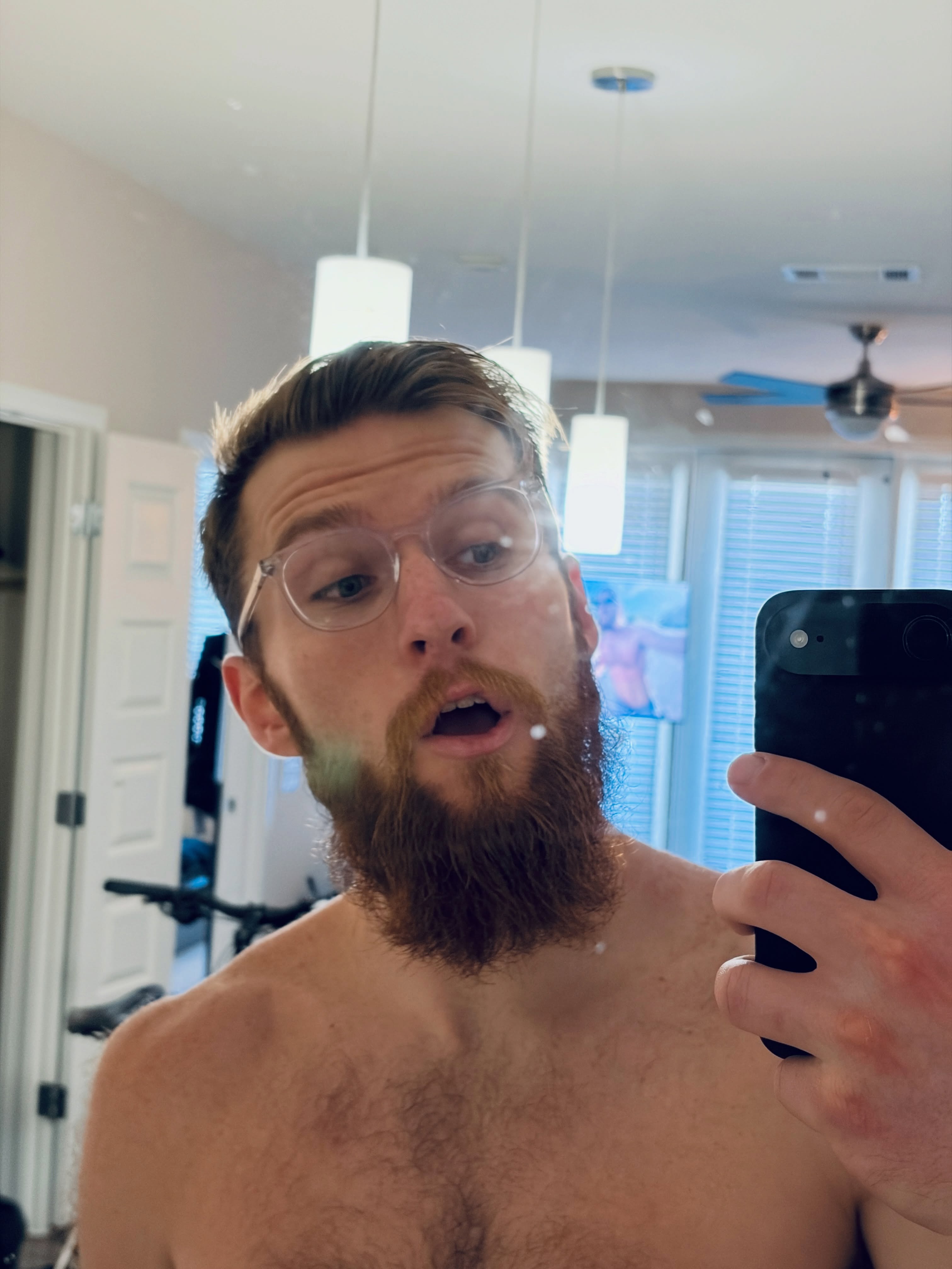 Instagram carousel from @bradymwilson: new glasses.
