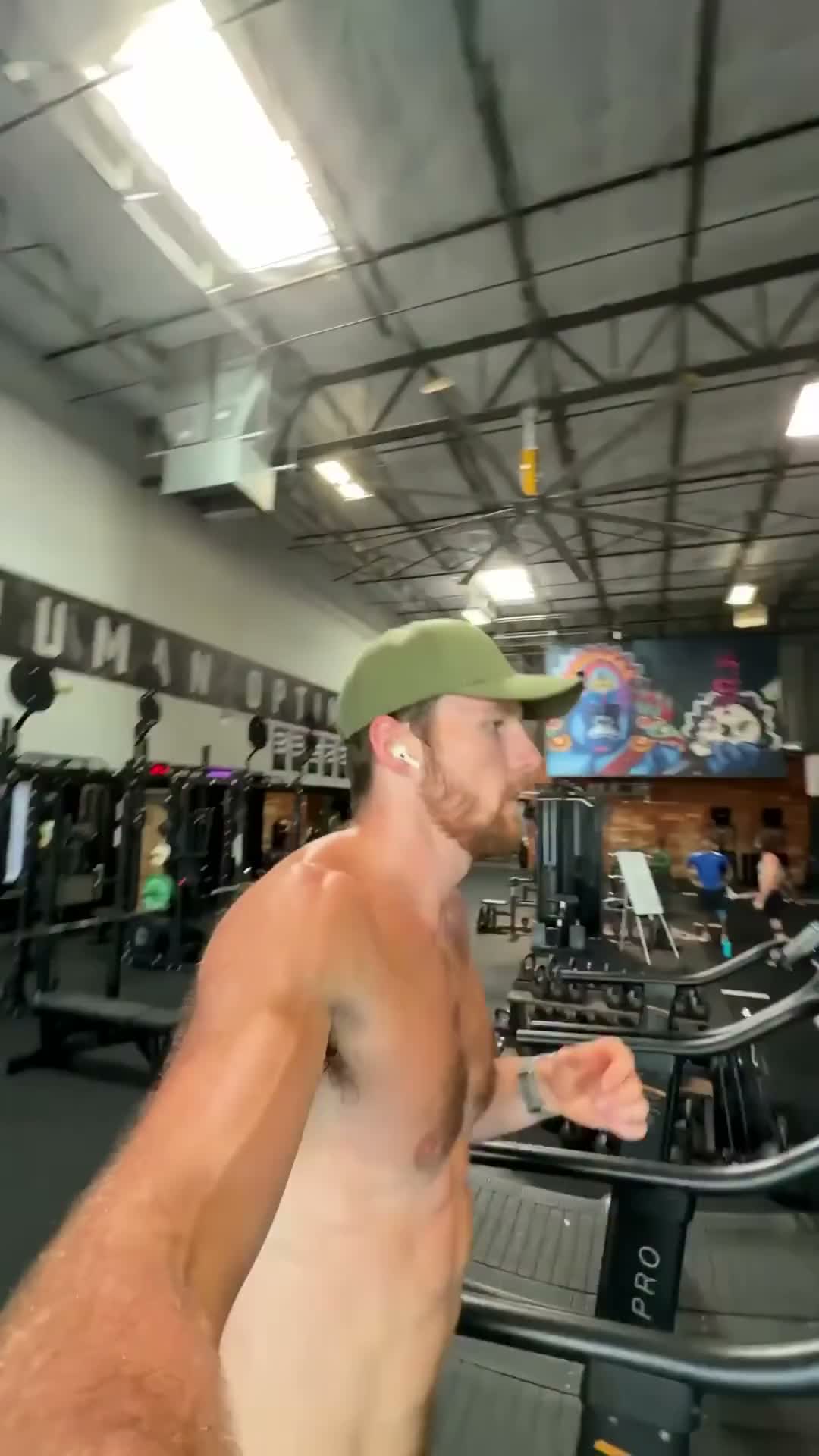 Wednesday afternoon gym and treadmill miles, from @bradymwilson.