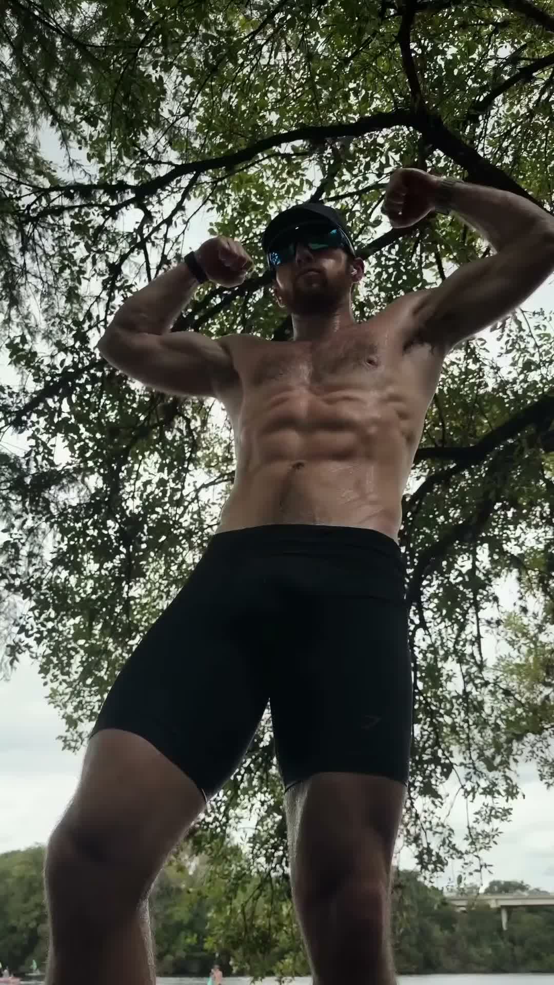 Outdoor lakeside video posted by Brady Wilson on October 22, 2026.
